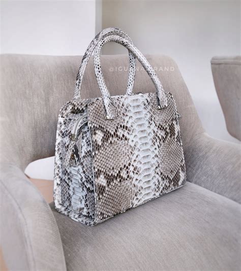 python leather handbags dubai